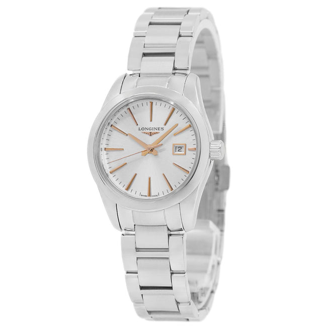 Longines Ladies L2.286.4.72.6 Conquest Classic Quartz