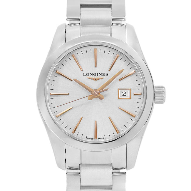 Longines Ladies L2.286.4.72.6 Conquest Classic Quartz
