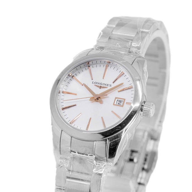Longines Ladies L2.286.4.72.6 Conquest Classic Quartz