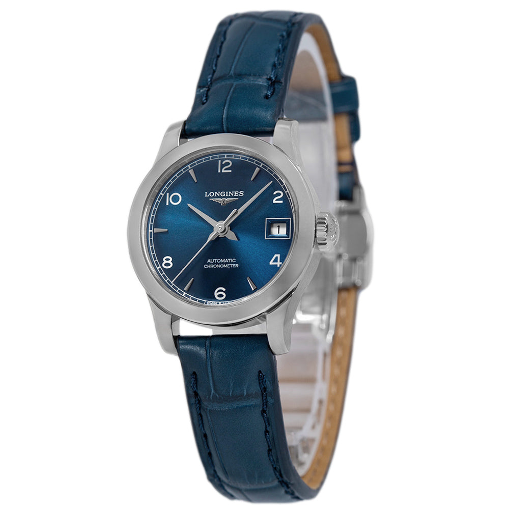 Longines Women's L2.320.4.96.4 Record 26mm Auto Chronometer