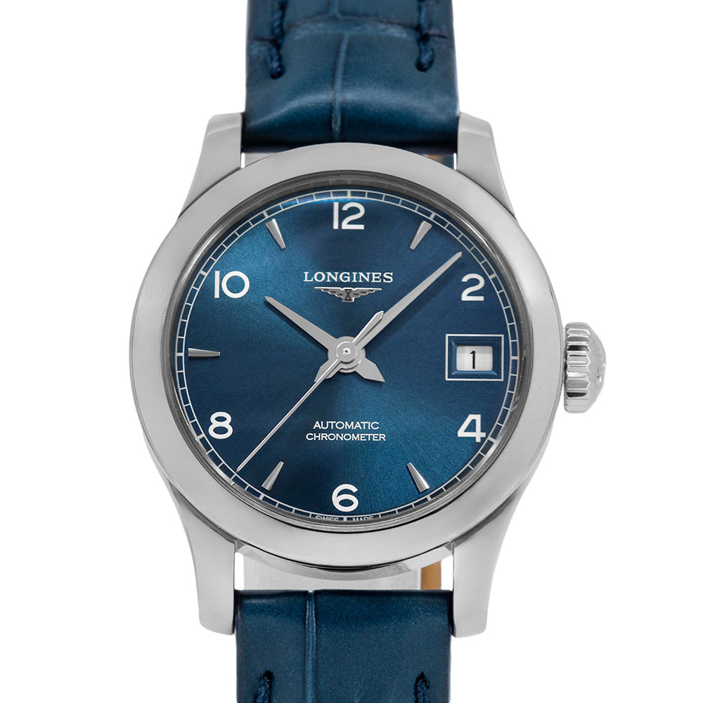 Longines Women's L2.320.4.96.4 Record 26mm Auto Chronometer