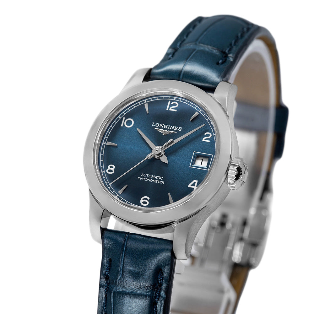 Longines Women's L2.320.4.96.4 Record 26mm Auto Chronometer