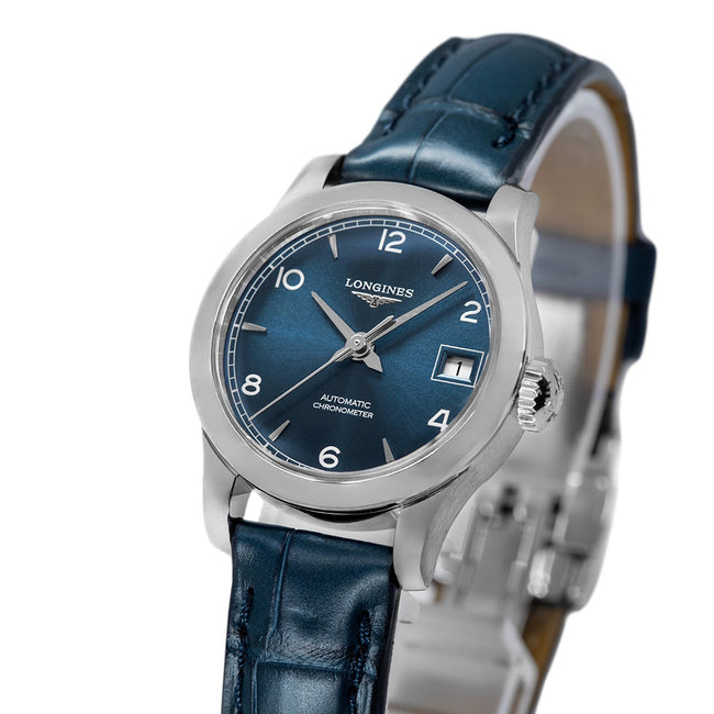 Longines Women's L2.320.4.96.4 Record 26mm Auto Chronometer