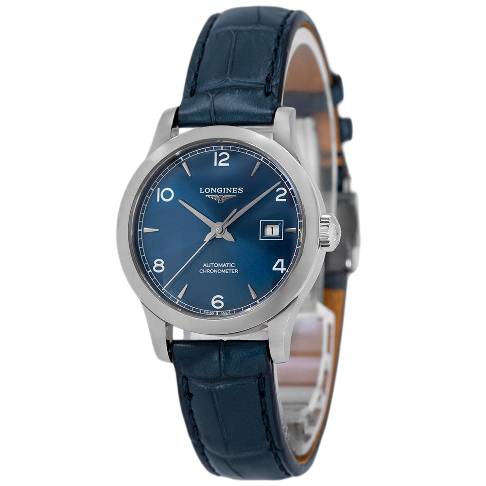 Longines Women's L2.321.4.96.4 Record 30mm Auto Chronometer