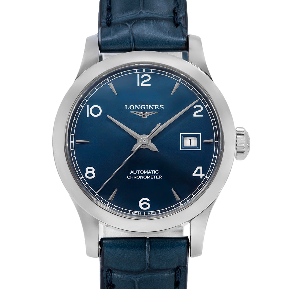 Longines Women's L2.321.4.96.4 Record 30mm Auto Chronometer