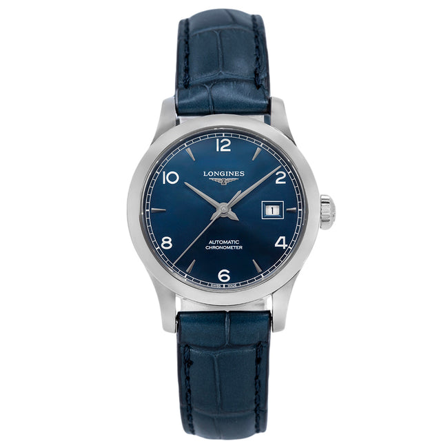 Longines Women's L2.321.4.96.4 Record 30mm Auto Chronometer