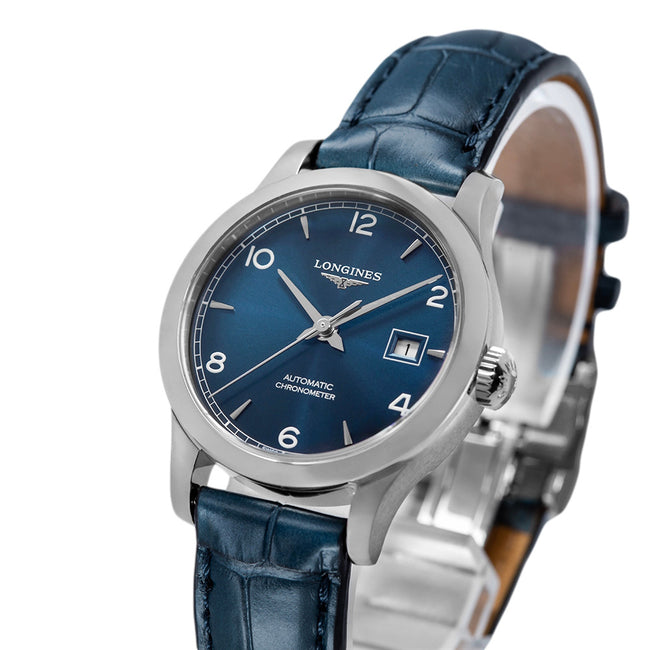 Longines Women's L2.321.4.96.4 Record 30mm Auto Chronometer