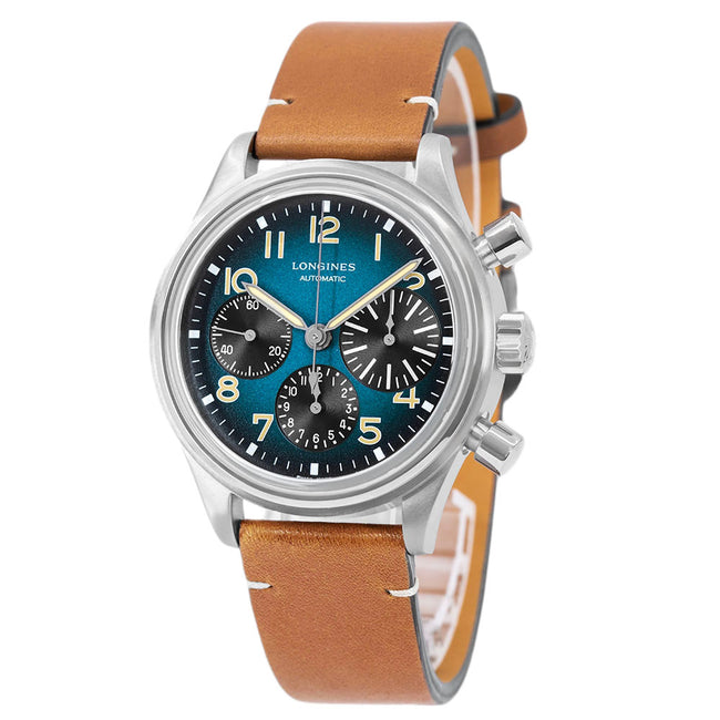 Longines Men's L2.816.1.93.2 Avigation BigEye Automatic