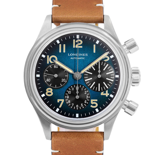 Longines Men's L2.816.1.93.2 Avigation BigEye Automatic