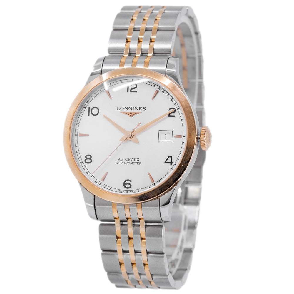 Longines Men's L2.820.5.76.7 Record 38mm Auto Chronometer