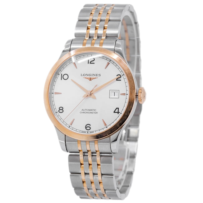 Longines Men's L2.820.5.76.7 Record 38mm Auto Chronometer
