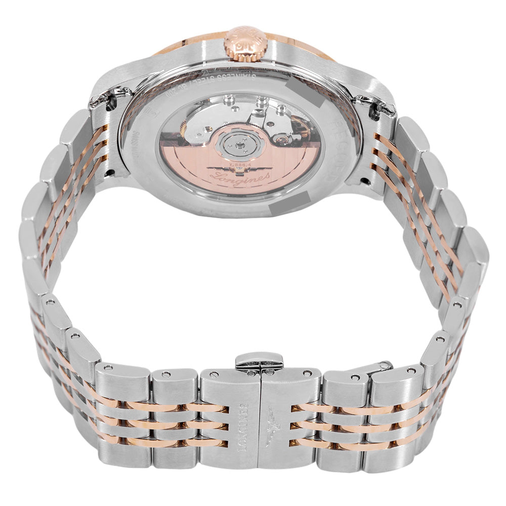 Longines Men's L2.821.5.76.7 Record 40mm Auto Chronometer