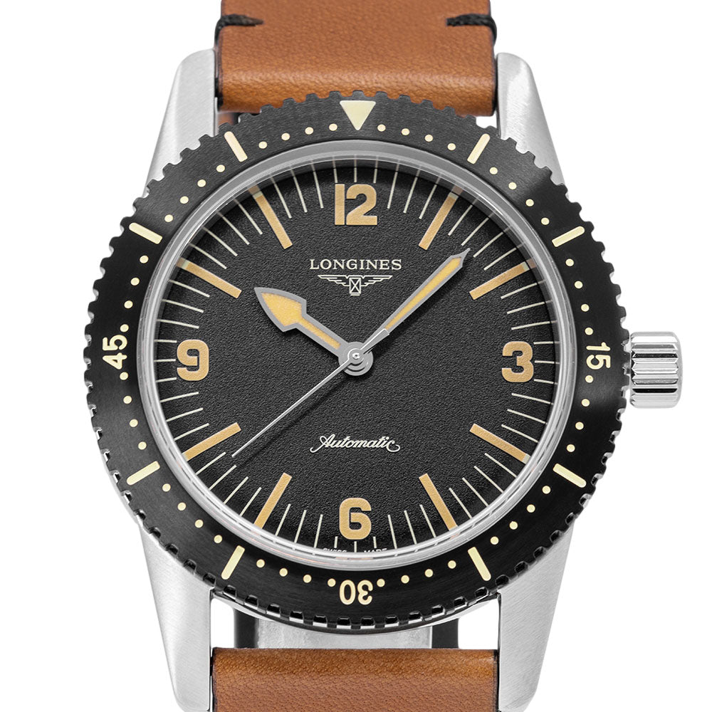 Longines Men's L2.822.4.56.2 Heritage Skin Diver Automatic