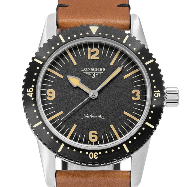 Longines Men's L2.822.4.56.2 Heritage Skin Diver Automatic