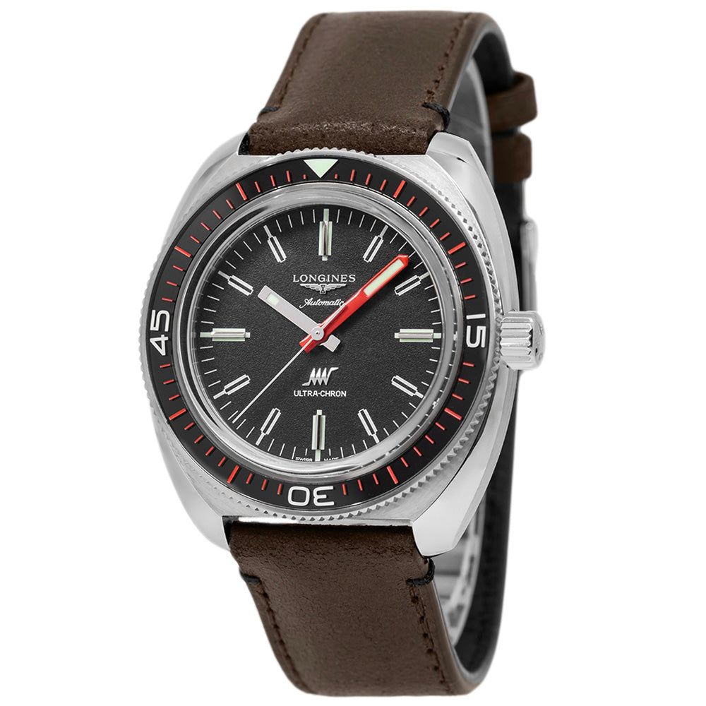 Longines Men's L2.836.4.52.2 Ultra-Chron 43mm Automatic