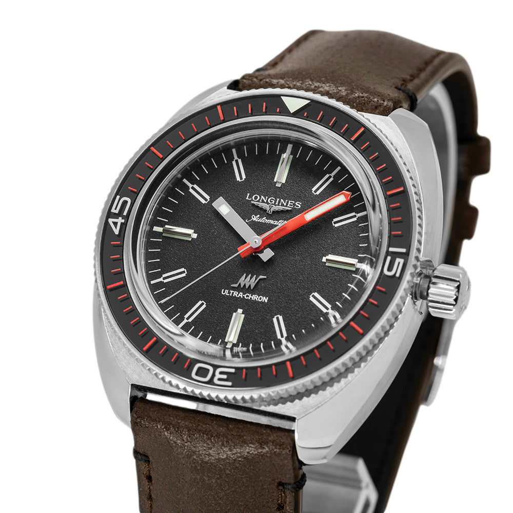 Longines Men's L2.836.4.52.2 Ultra-Chron 43mm Automatic