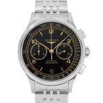 Longines Men's L2.921.4.56.6 Record 40mm Auto Chronograph