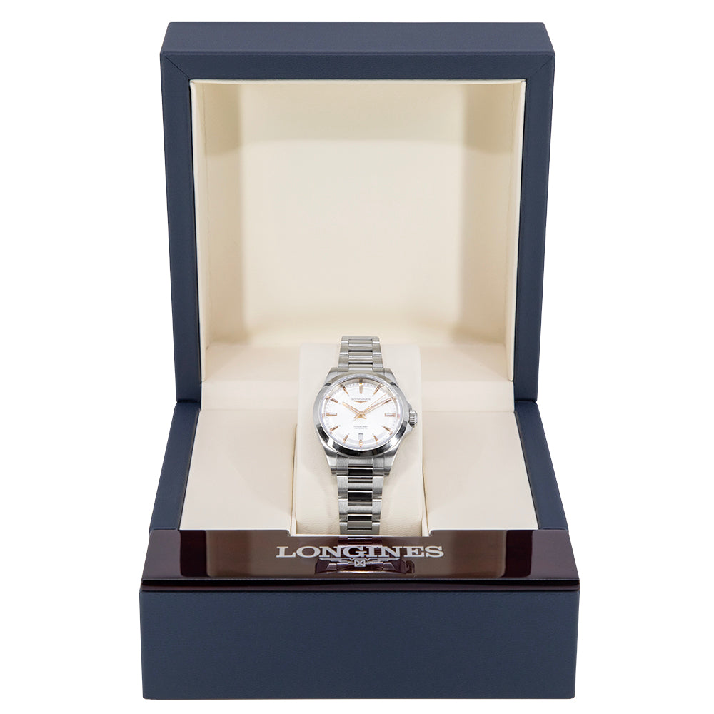 Longines Women's L3.320.4.72.6 Conquest 30mm Automatic