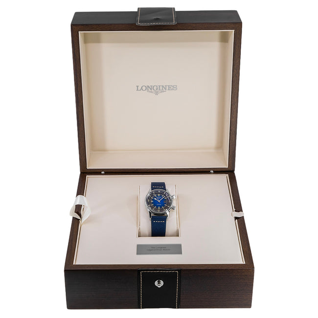 Longines Men's L3.374.4.90.2 Legend Diver 36mm Automatic