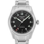 Longines L3.410.4.53.6 Spirit 37mm Black Dial Chronometer