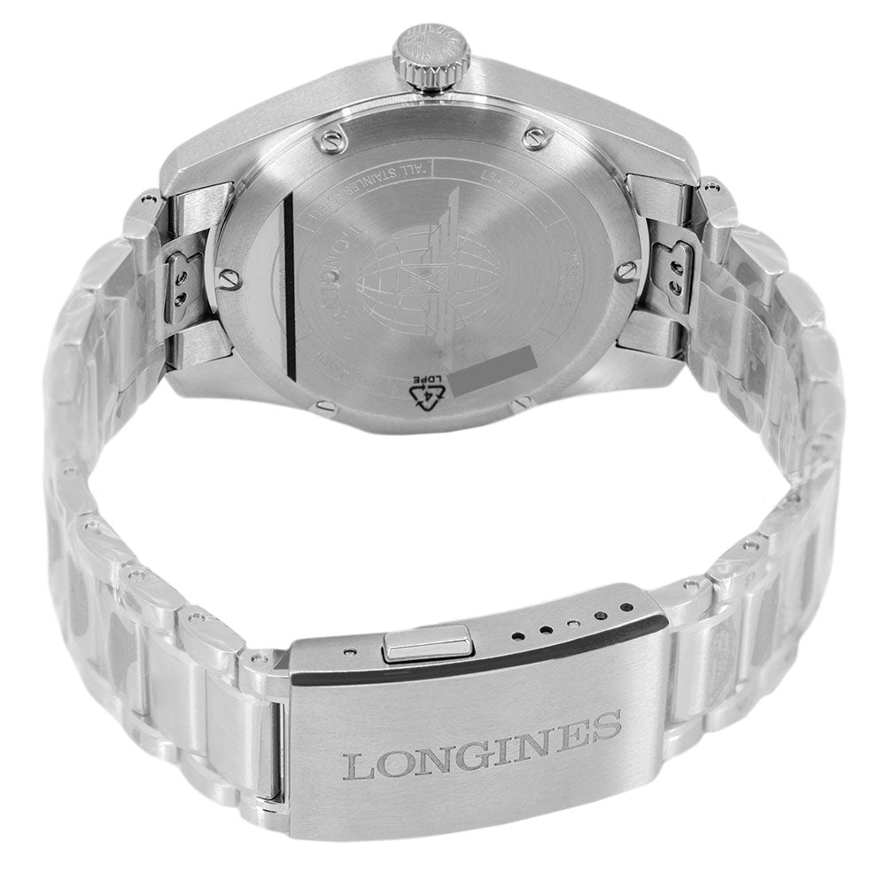 Longines L3.410.4.53.6 Spirit 37mm Black Dial Chronometer