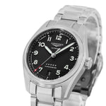 Longines L3.410.4.53.6 Spirit 37mm Black Dial Chronometer