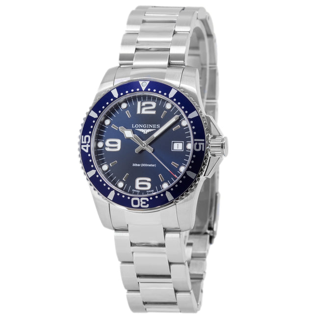 Longines Men's L3.740.4.96.6 Hydro Conqest Blue Dial Quartz