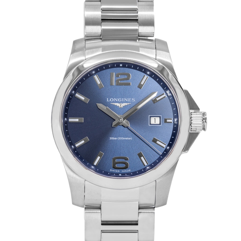 Longines L37594966 Conquest Quartz Men's Watch