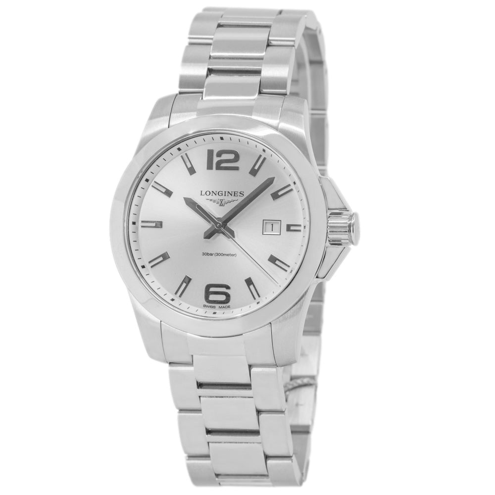 Longines Men's L3.760.4.76.6 Conquest 43mm Quartz