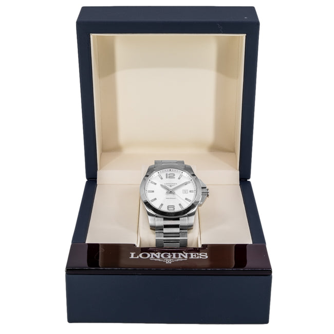 Longines Men's L3.760.4.76.6 Conquest 43mm Quartz