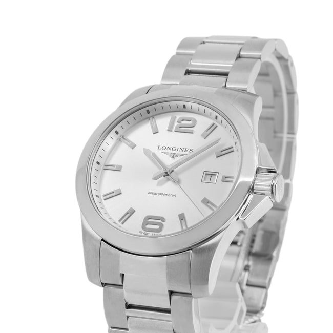 Longines Men's L3.760.4.76.6 Conquest 43mm Quartz