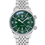 Longines L3.764.4.06.6 Legend Diver Green Dial Chronometer