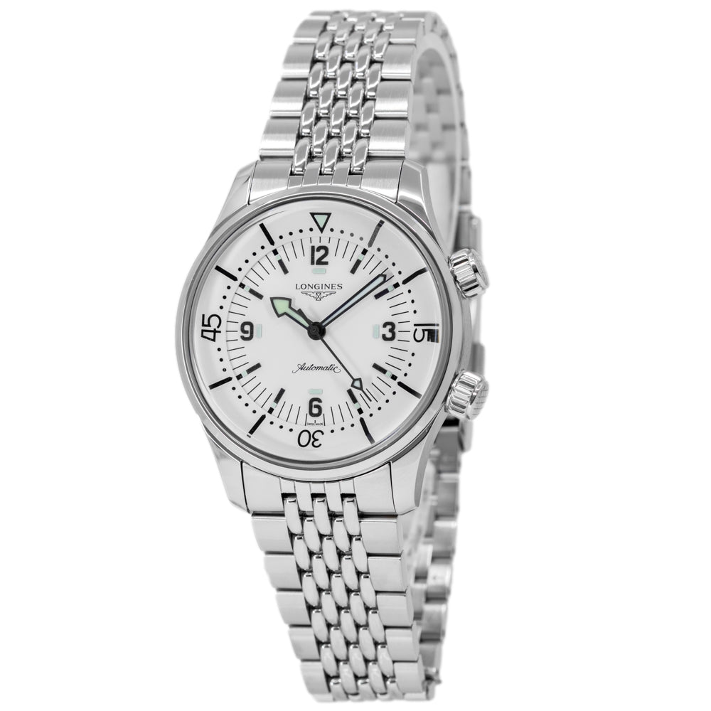 Longines Men's L3.764.4.16.6 Legend Diver 39mm Automatic