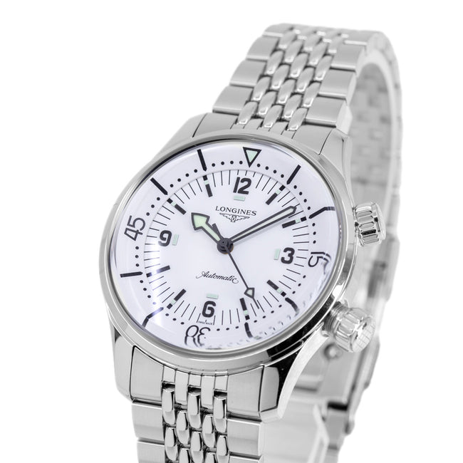 Longines Men's L3.764.4.16.6 Legend Diver 39mm Automatic