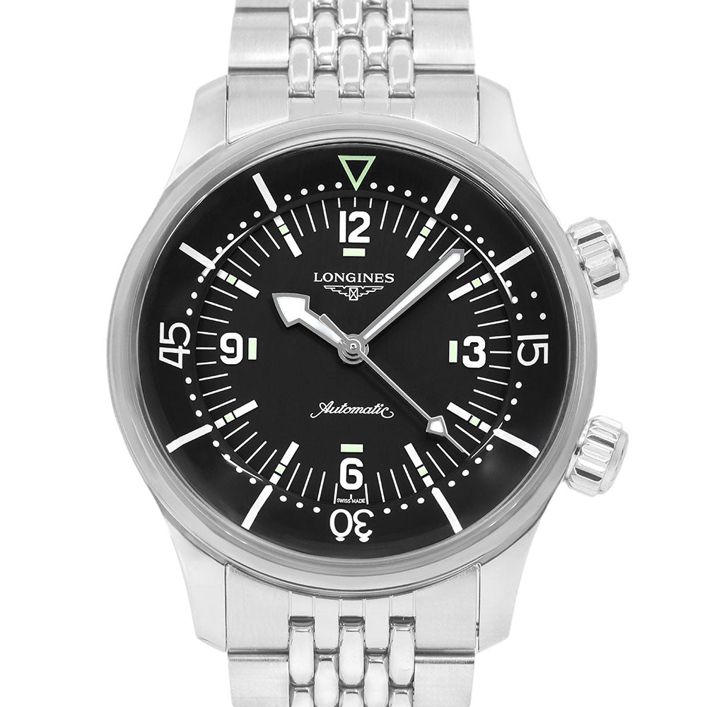 Longines Men's L3.764.4.50.6 Heritage Legend Diver Auto
