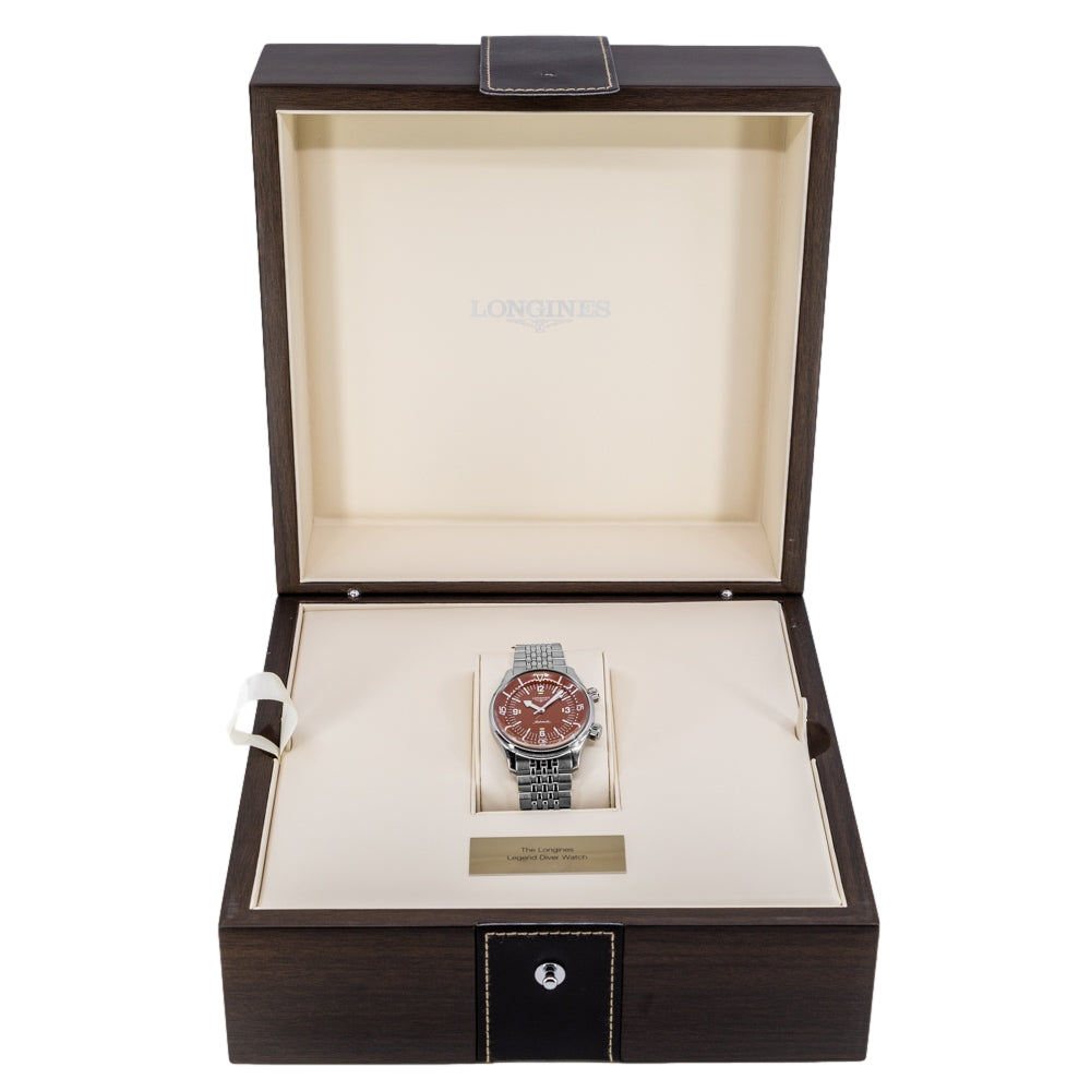 Longines Men's L3.764.4.96.6 Legend Diver Chronometer