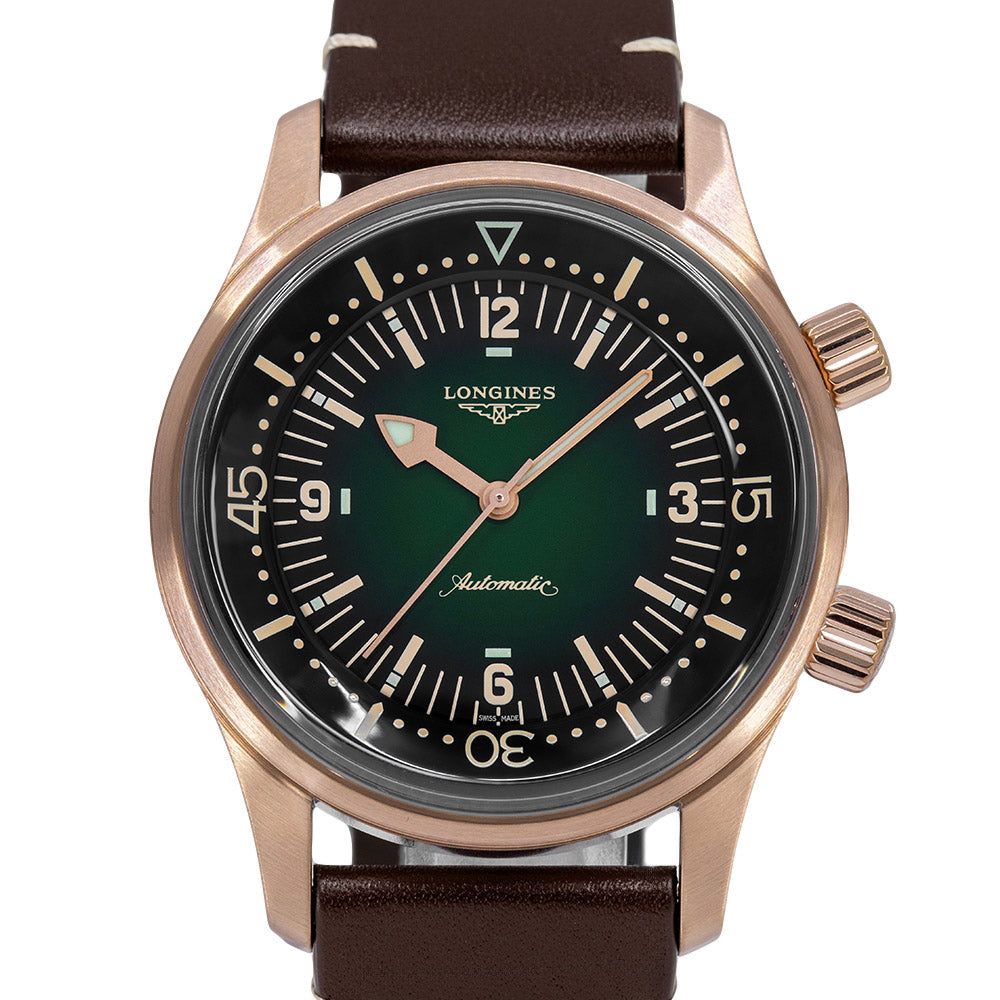 Longines Men's L3.774.1.50.2 Heritage Legend Diver Automatic