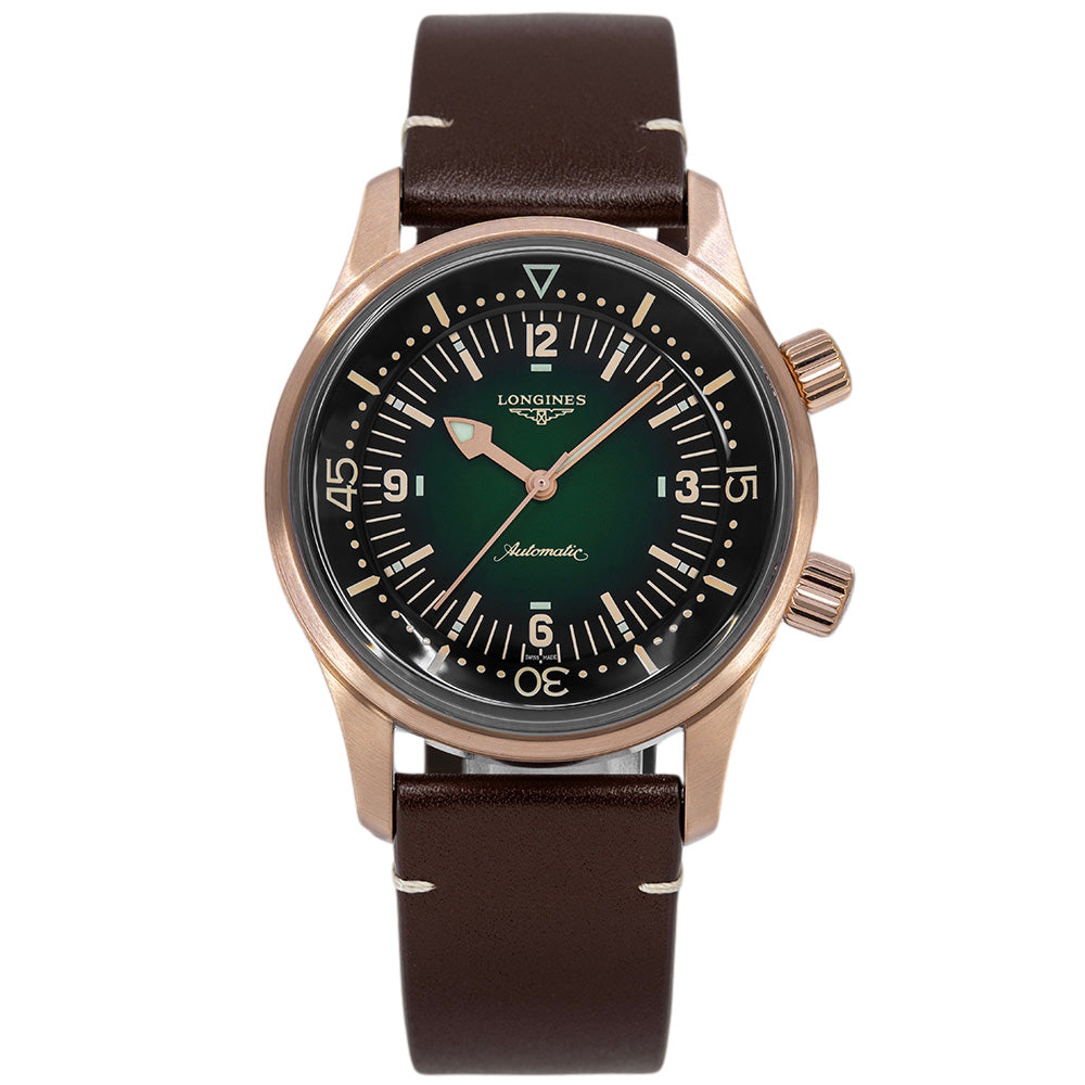 Longines Men's L3.774.1.50.2 Heritage Legend Diver Automatic