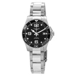 Longines Men's L3.780.4.56.6 HydroConquest Black Dial Auto