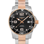 Longines Men's L3.781.3.58.7 Hydroconquest Black Dial Auto