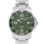 Longines Men's L3.781.4.06.6 HydroConquest  Green Dial Watch