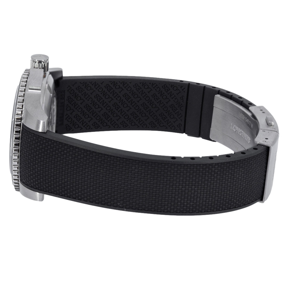 Longines Men's L3.781.4.56.9 HydroConquest Black Dial Auto