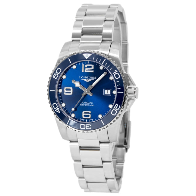 Longines Men's L3.781.4.96.6 HydroConquest 41mm Automatic