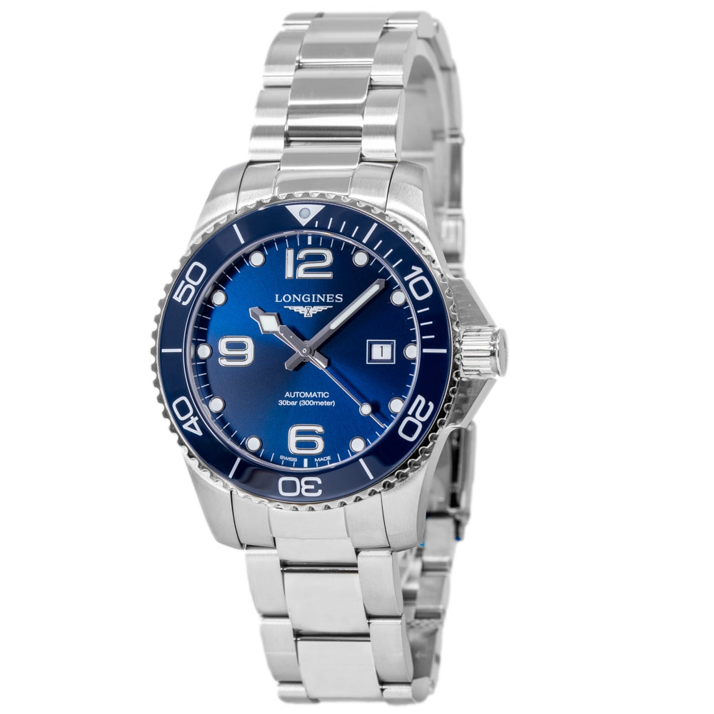Longines L3.782.4.96.6 HydroConquest Blue Dial Automatic