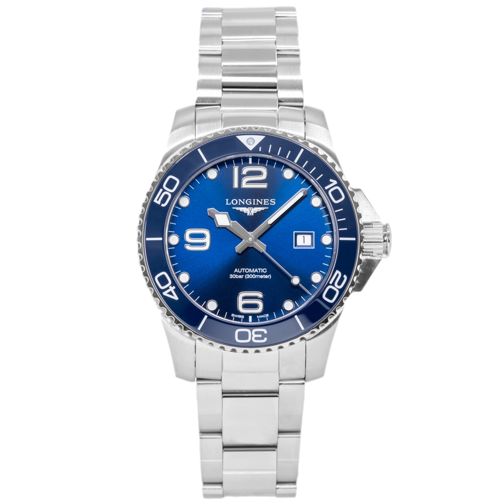 Longines L3.782.4.96.6 HydroConquest Blue Dial Automatic