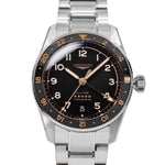 Longines Men's L3.802.4.50.6 Spirit Zulu Time 39mm Automatic