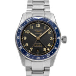 Longines Men's L3.802.4.60.6 Spirit Zulu Time 39mm Auto GMT