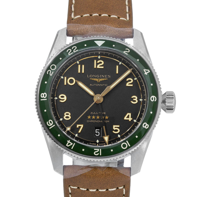 Longines Men's L3.802.4.63.2 Spirit Zulu Time Chronometer