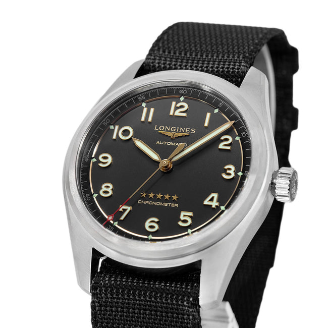 Longines Men's L3.811.1.53.2 Spirit Titanium Chronometer