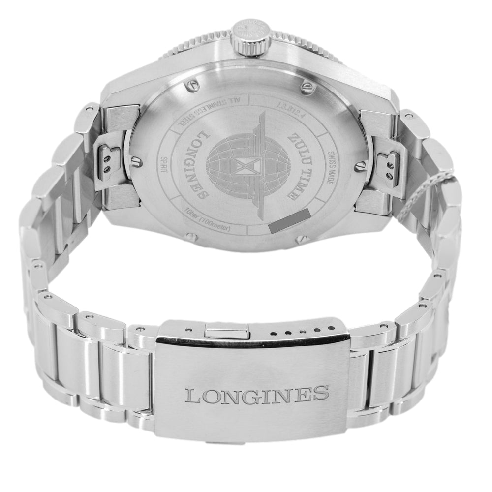Longines Men's L3.812.4.53.6 Spirit Zulu Time 42mm Automatic